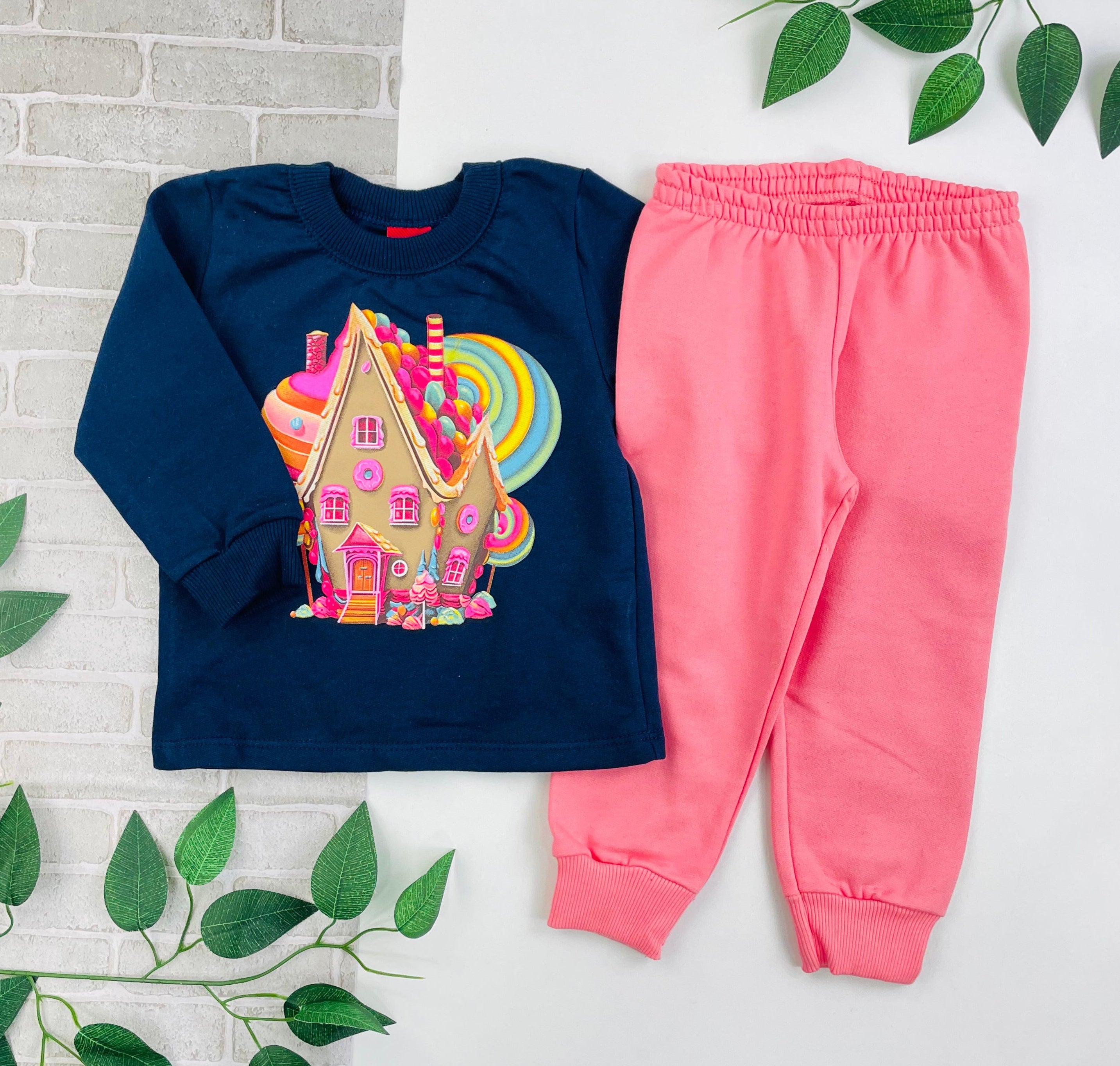 Conjunto Feminino Kyly Casinha de Doces