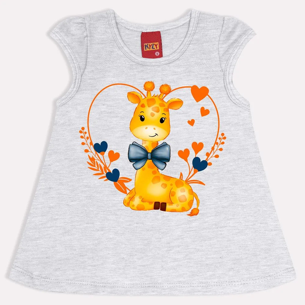 Conjunto Feminino Kyly Girafinha