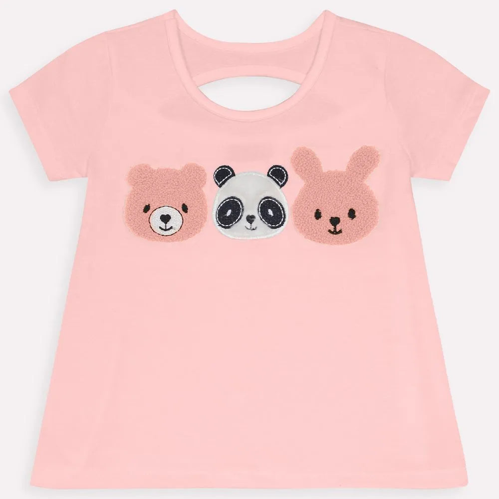 Conjunto Feminino Kyly Urso Panda e Coelho