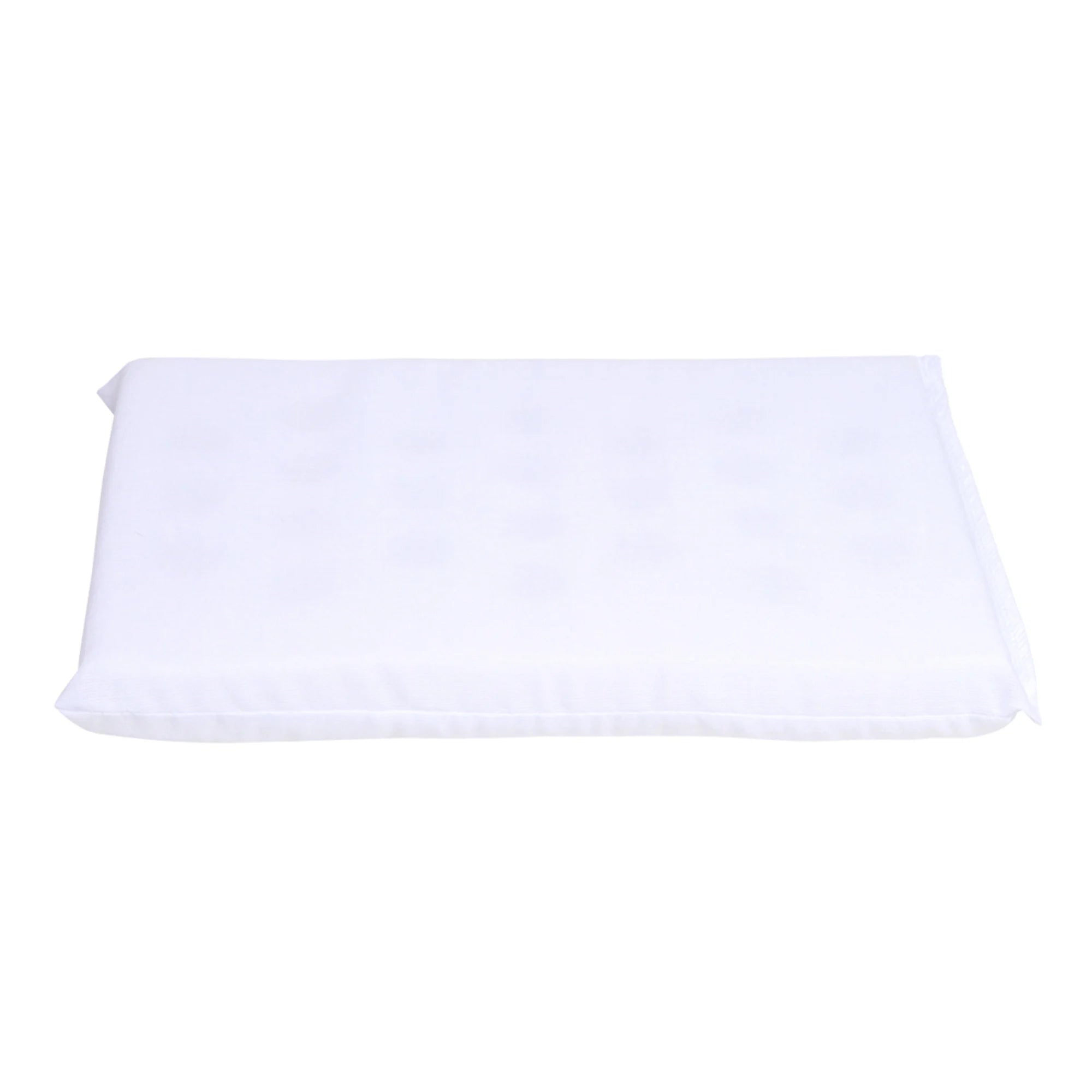 Travesseiro Papi De Espuma Com Furos Liso 29 X19 X3 Cm - Branco