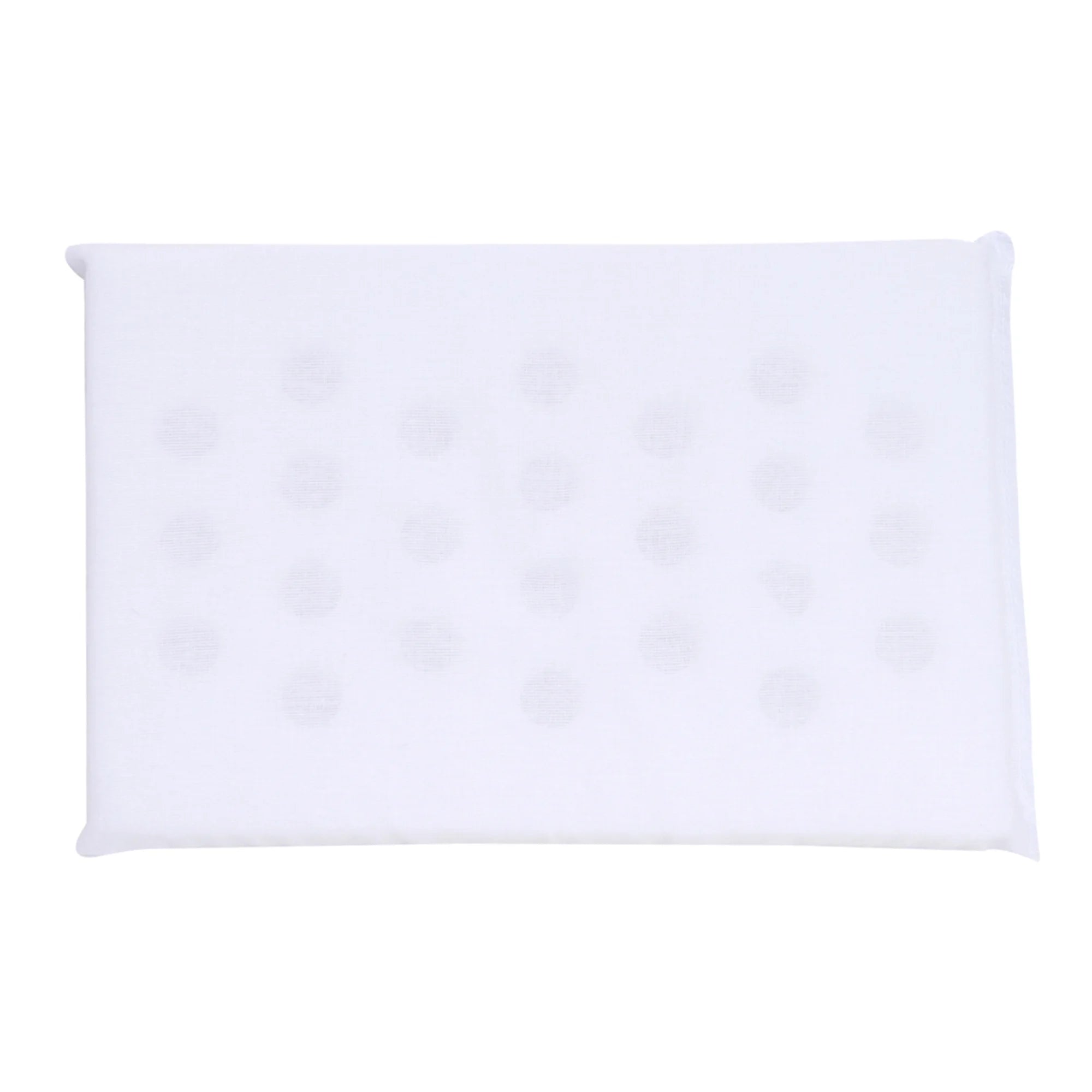 Travesseiro Papi De Espuma Com Furos Liso 29 X19 X3 Cm - Branco