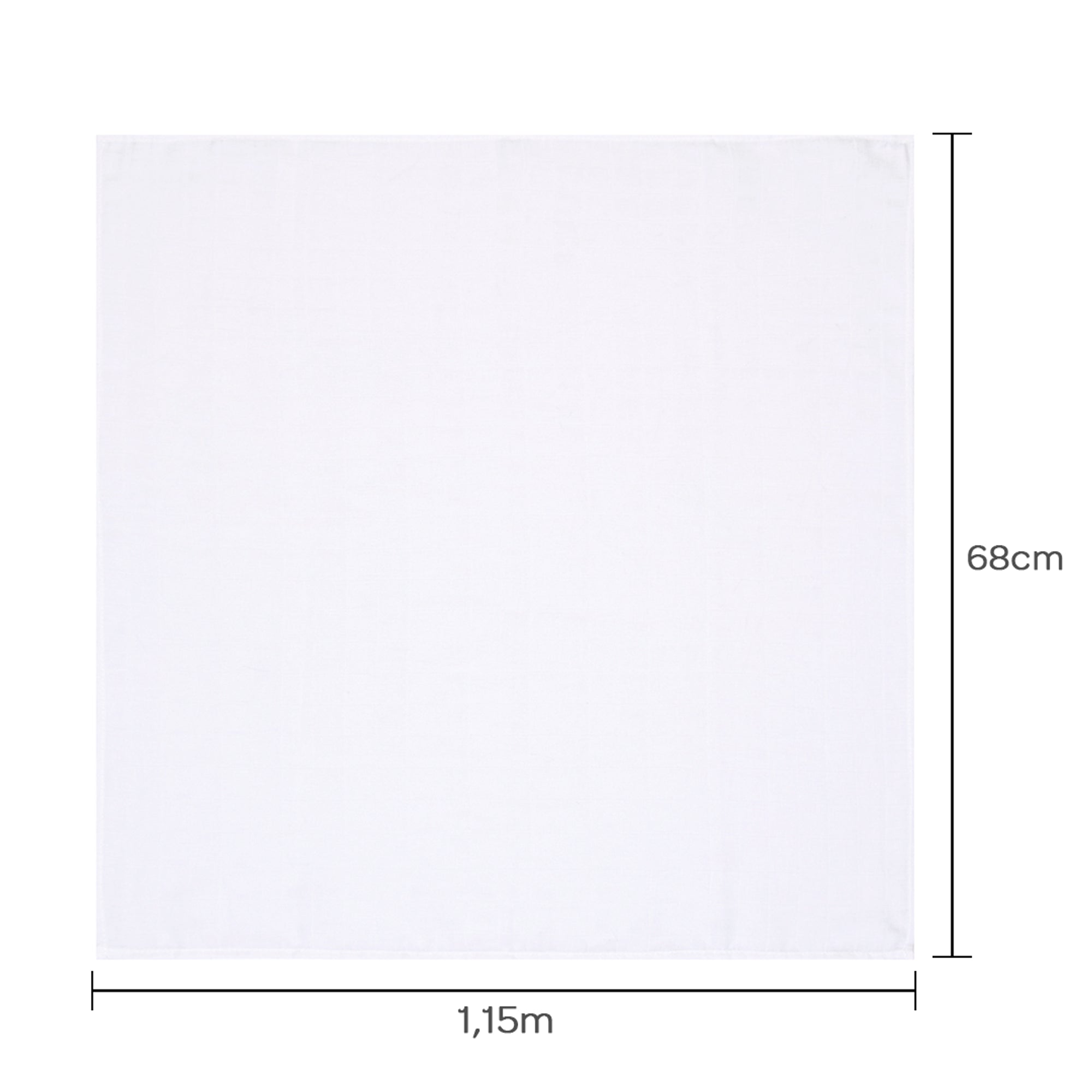 Toalha De Fralda Mami Super Luxo Com Bainha 1,15 X68 Cm 03 Peças