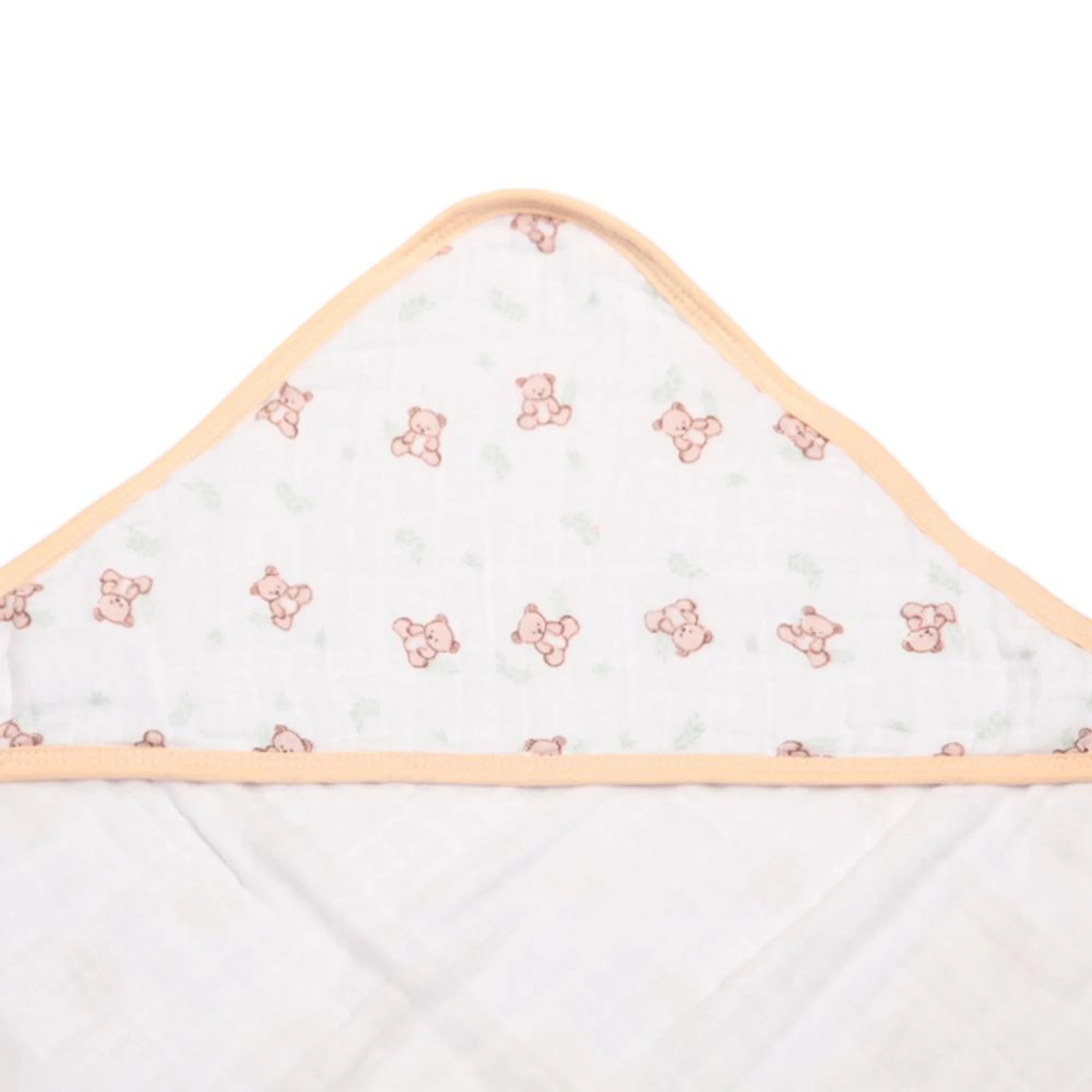 Toalha De Banho Papi Baby Soft Com Capuz 90 X80 Cm