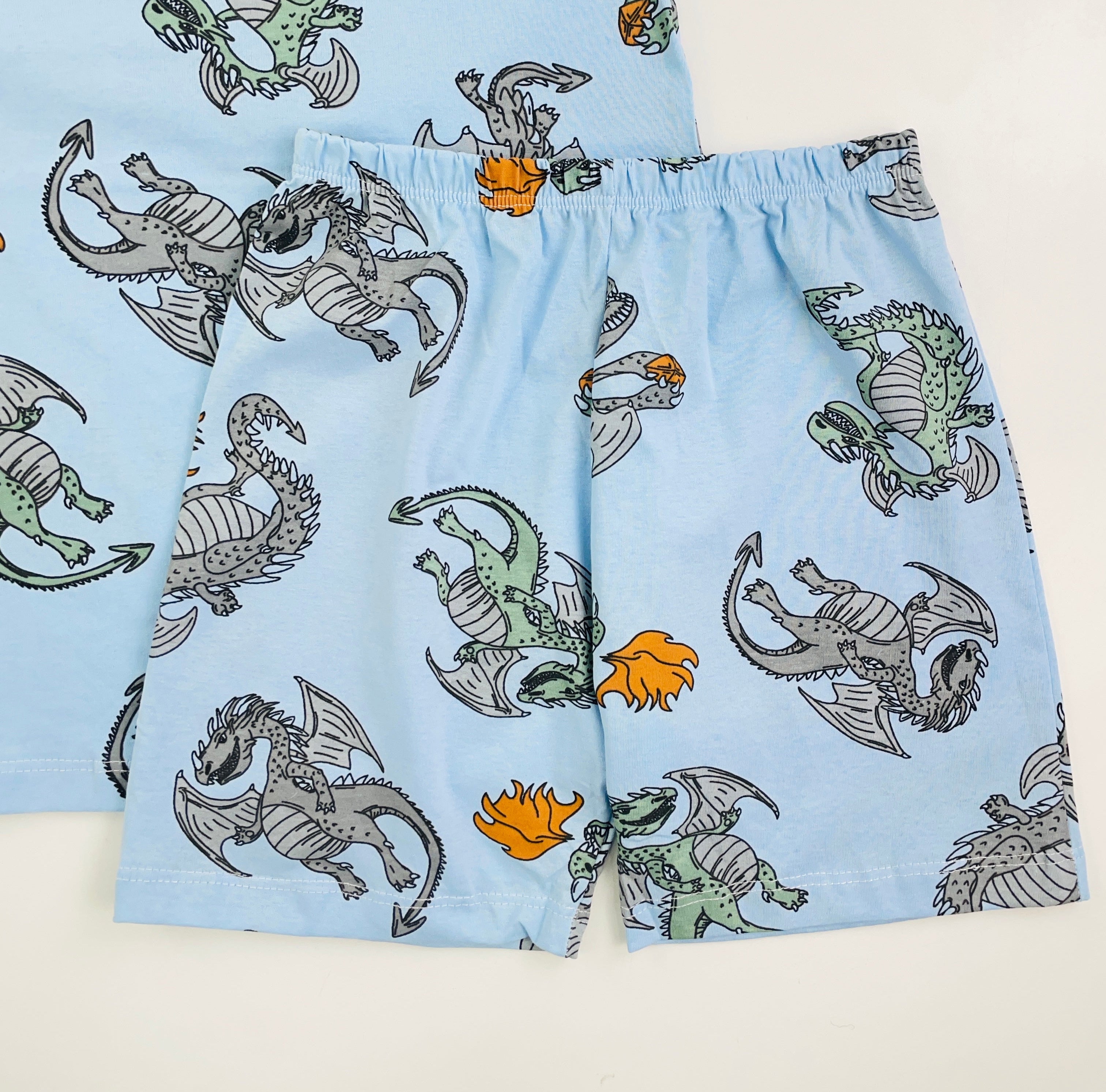 Pijama Meia Manga Mafessoni Dragão