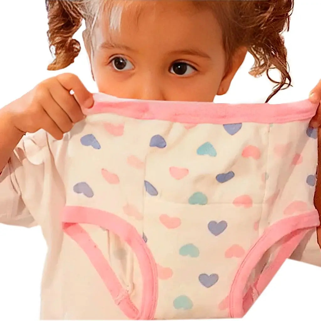 Kit Calcinhas De Desfralde Buba Arco-Iris 2 Peças