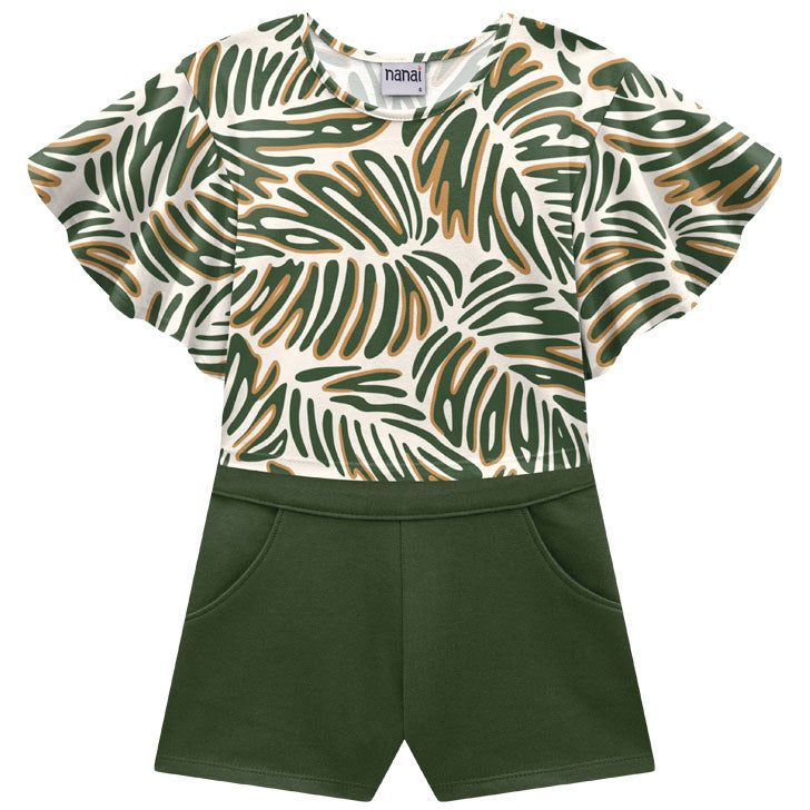Conjunto Nanai Folhagem