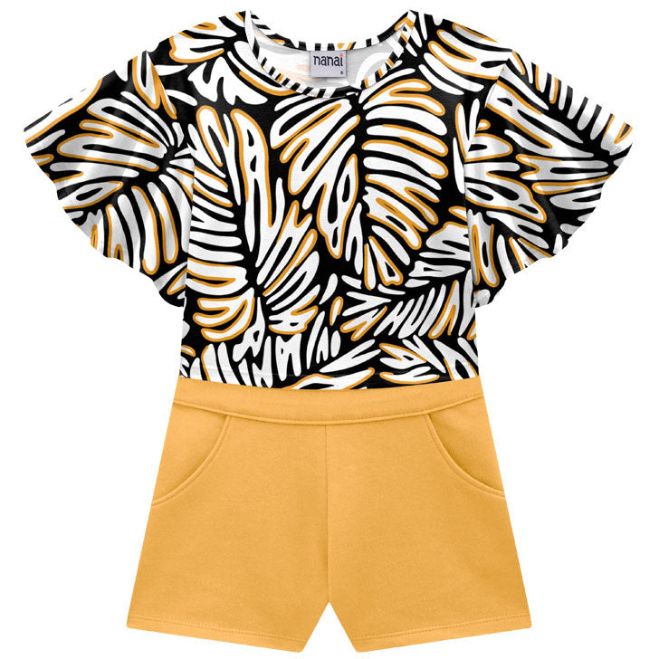 Conjunto Nanai Folhagem