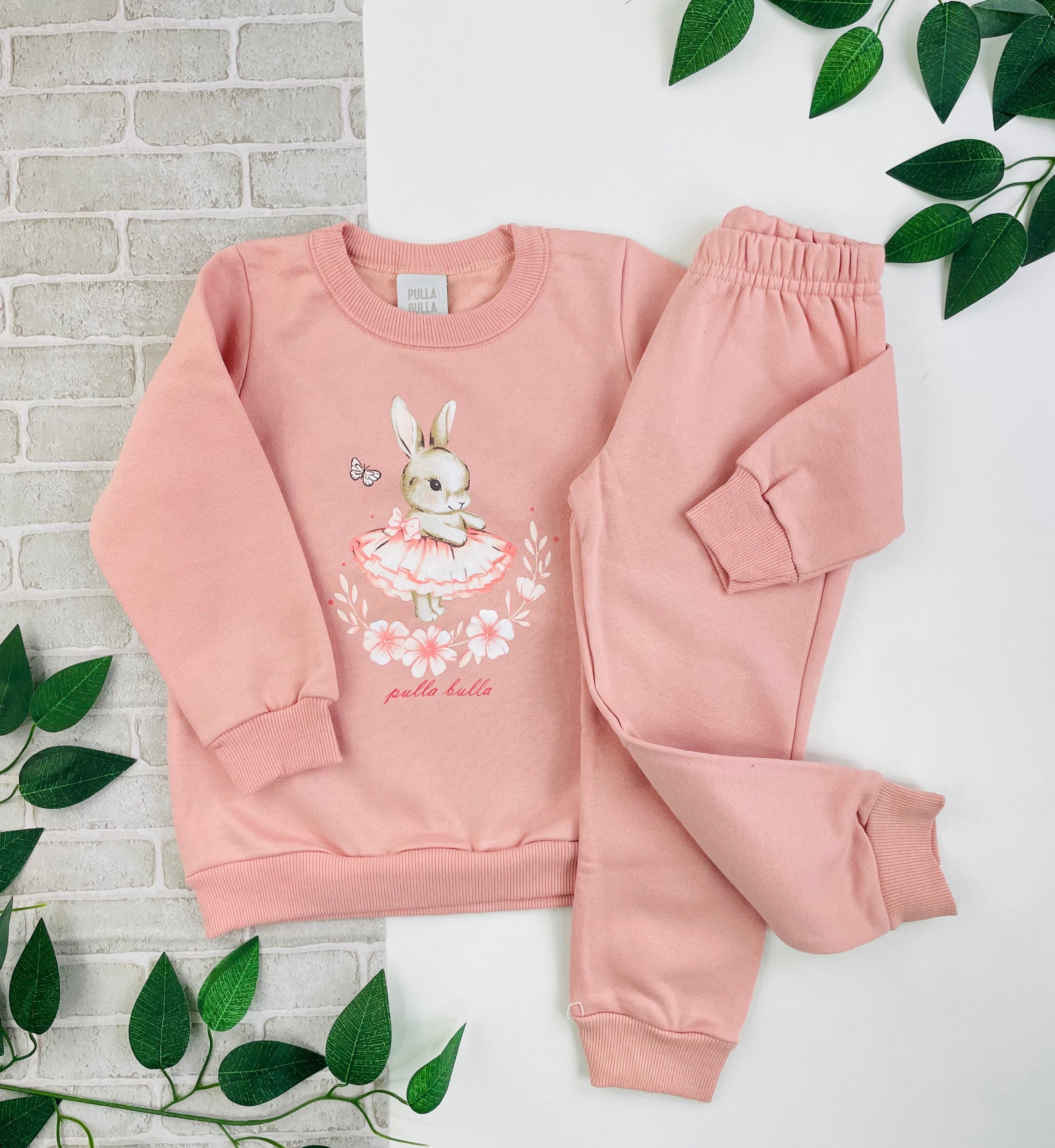 Conjunto Pulla Bulla Coelha Bailarina
