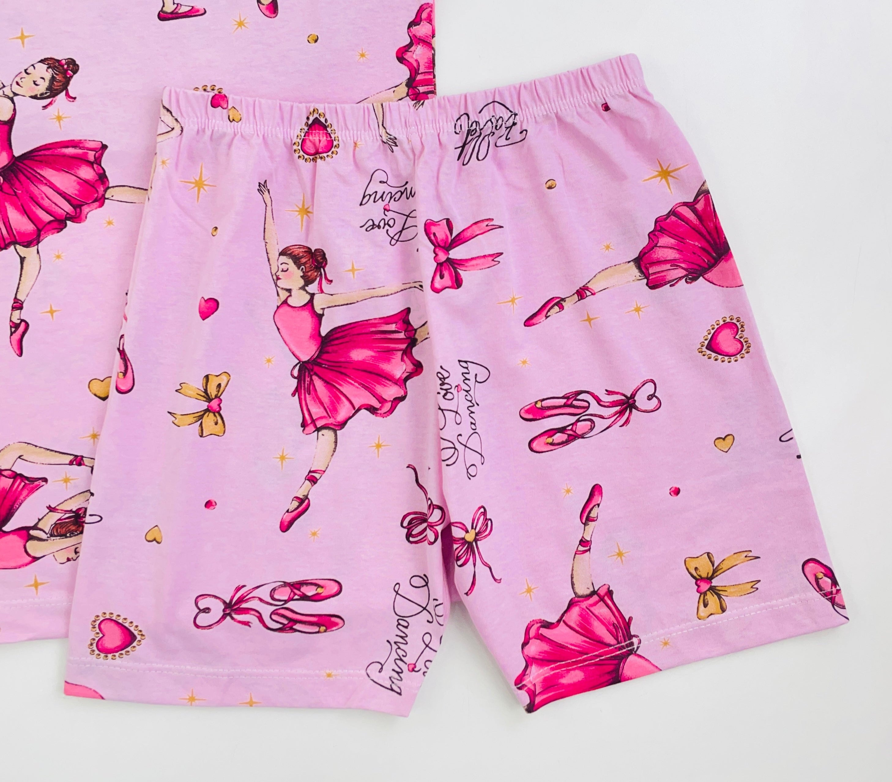 Pijama Meia Manga Mafessoni Bailarina
