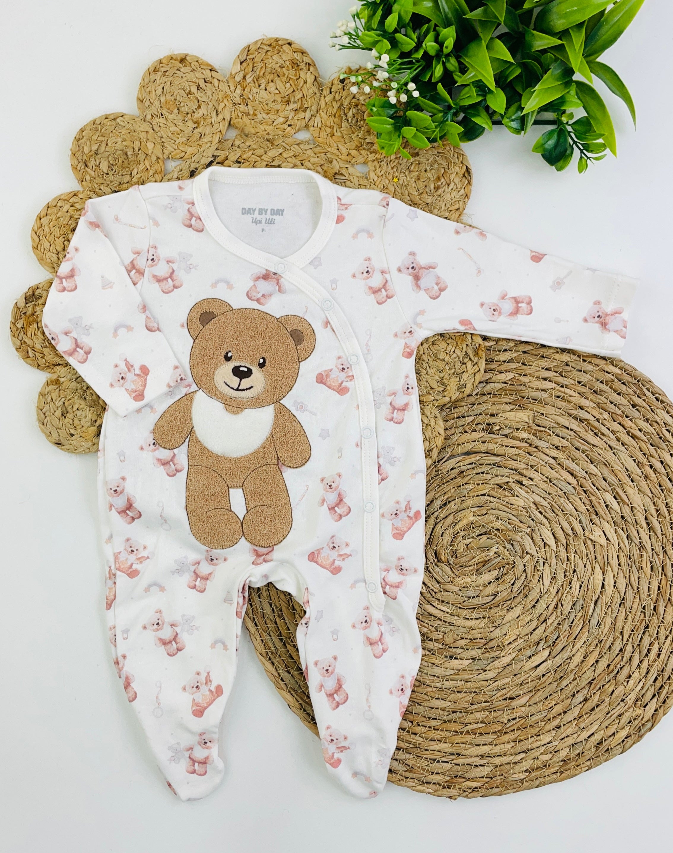 Macacão Teddy Bear Suedine