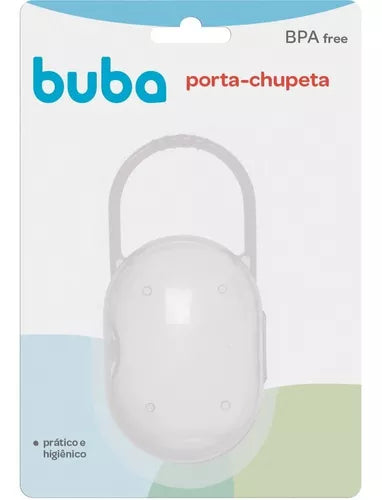 Porta Chupeta Buba Com Alça Transparente - Buba