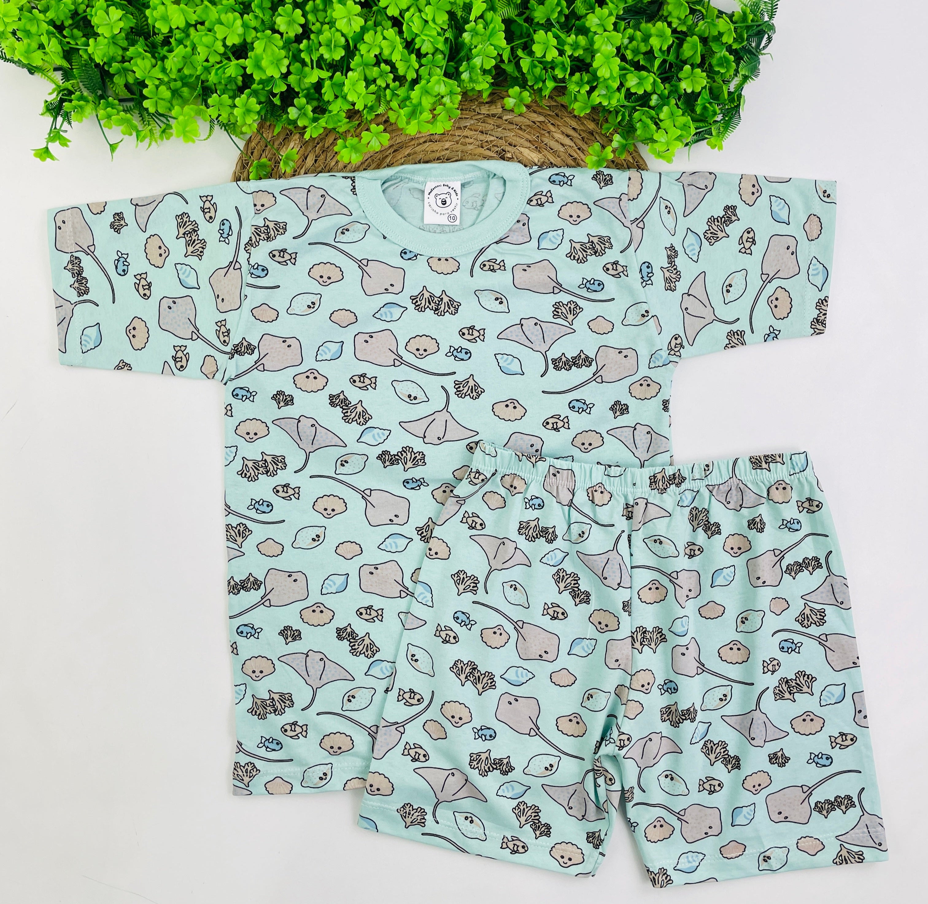 Pijama Meia Manga Mafessoni Arraia