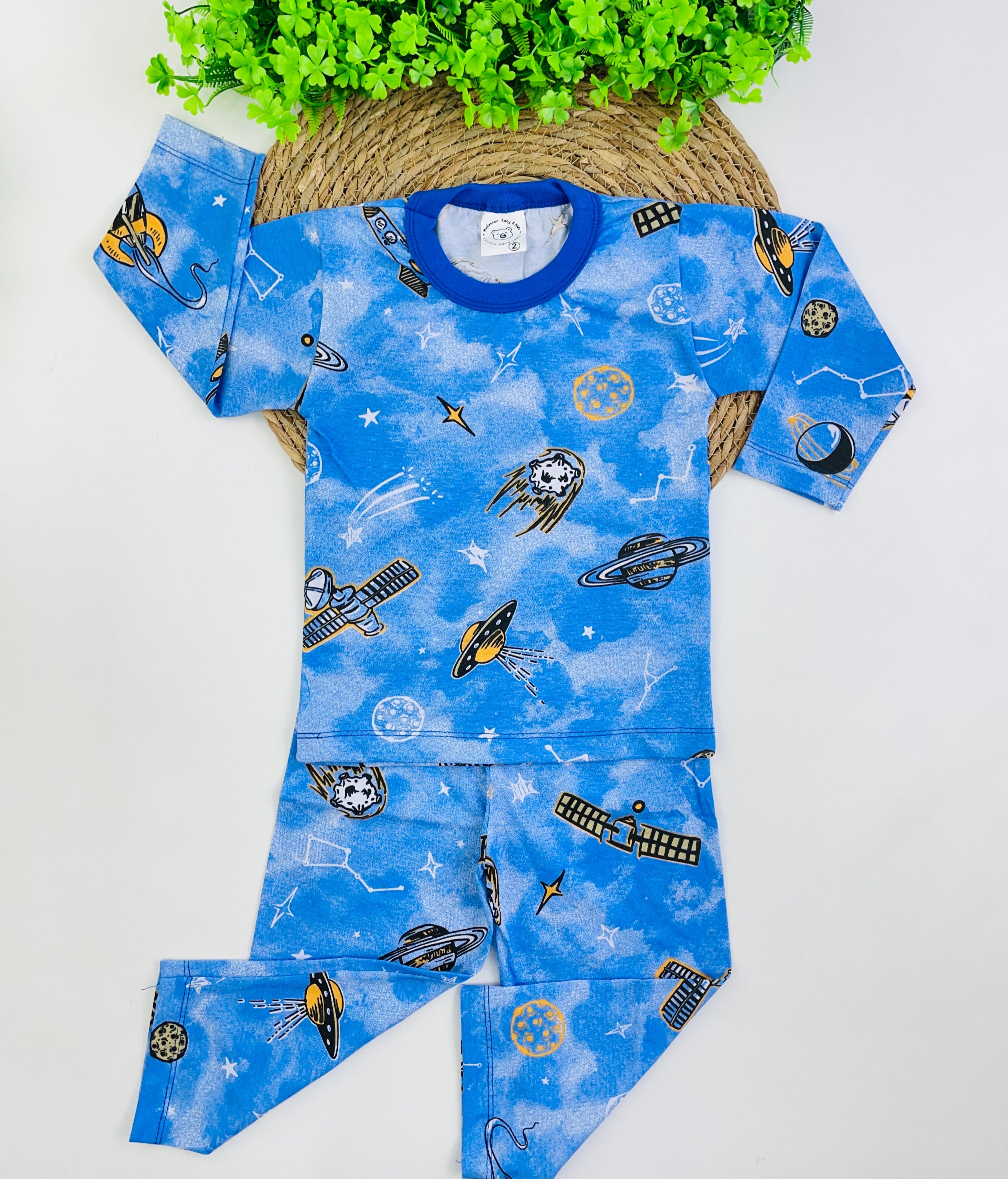 Pijama Manga Longa Mafessoni Satelite