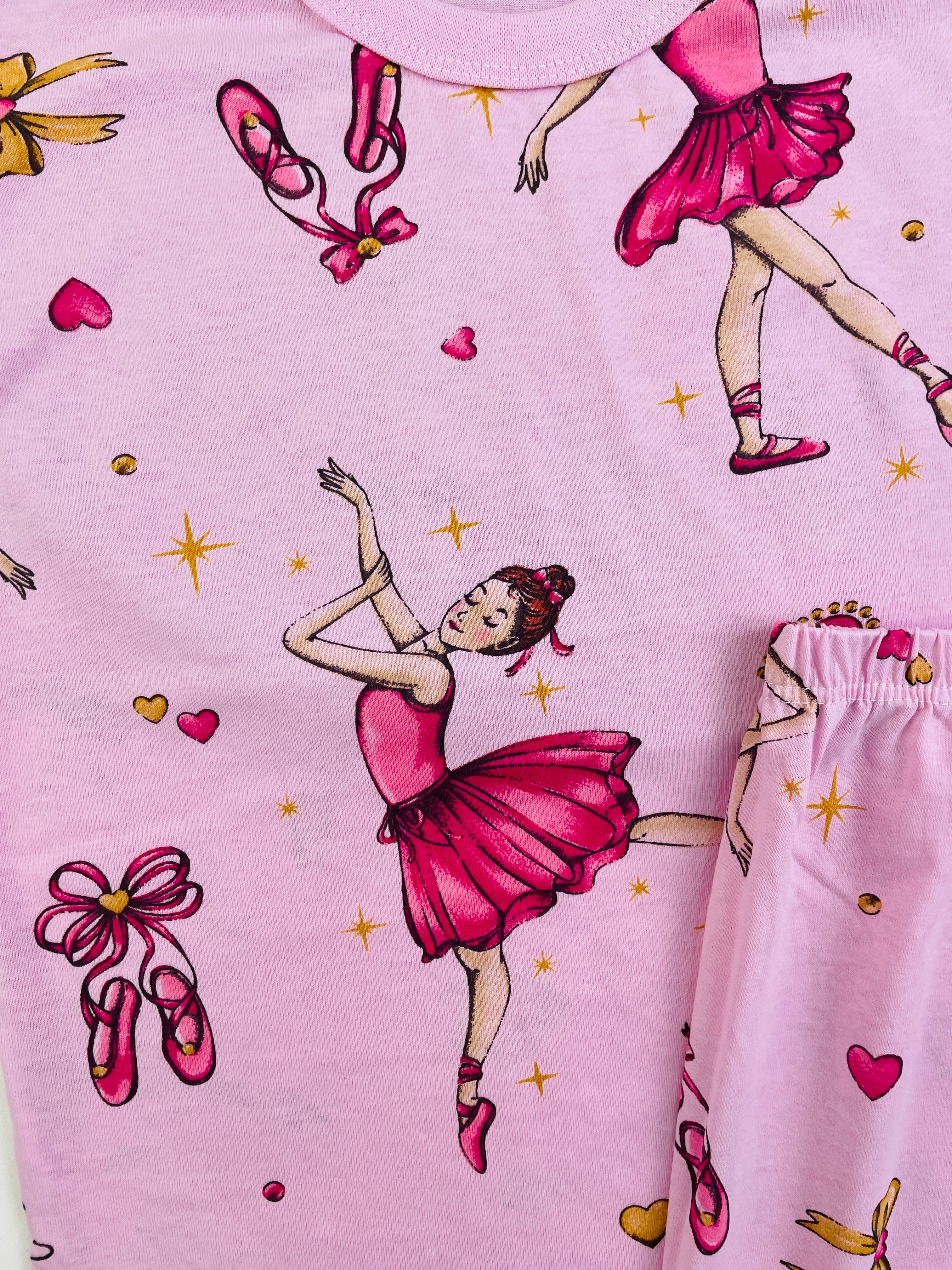 Pijama Meia Manga Mafessoni Bailarina