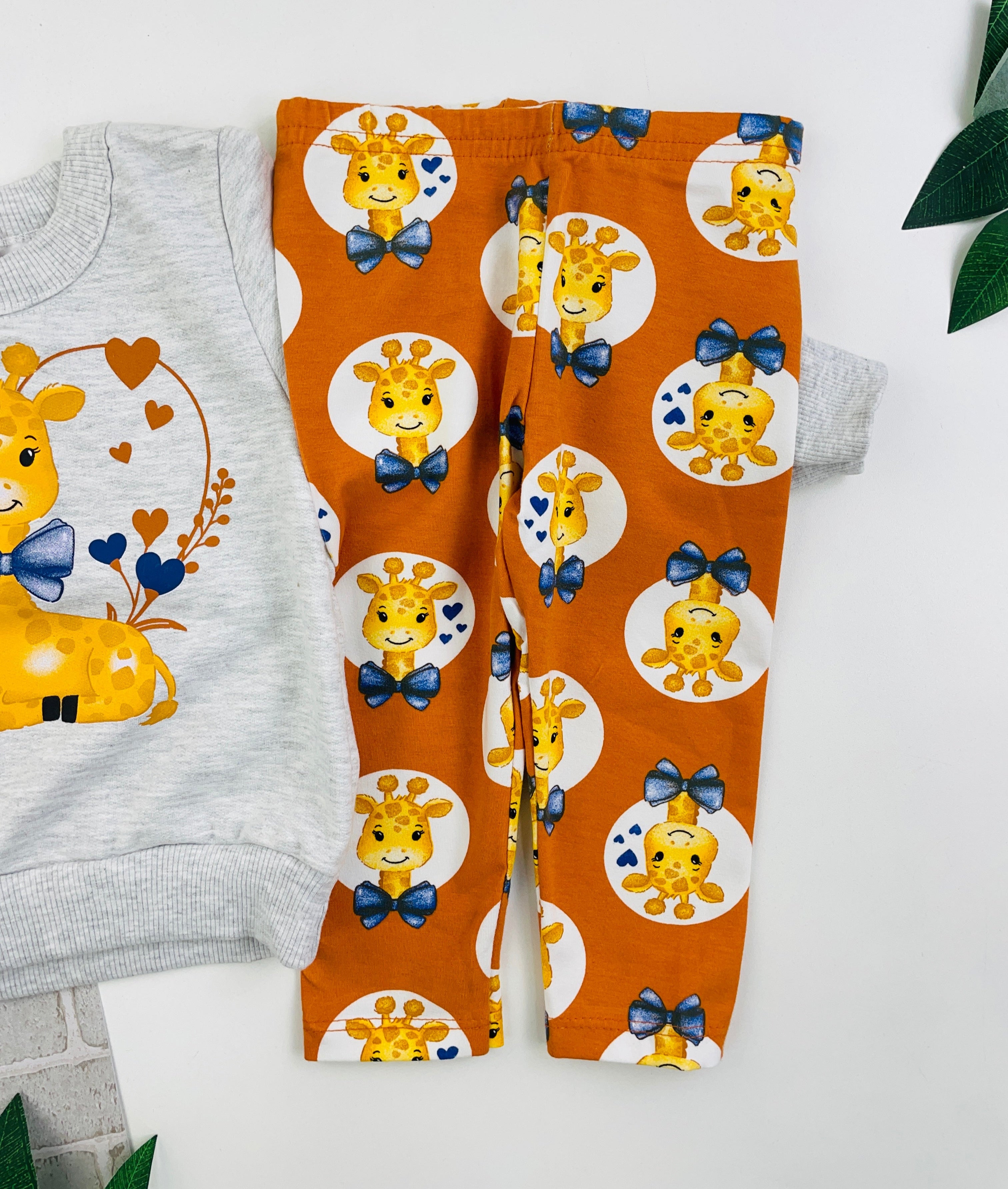 Conjunto Feminina Kyly Girafinha Coração