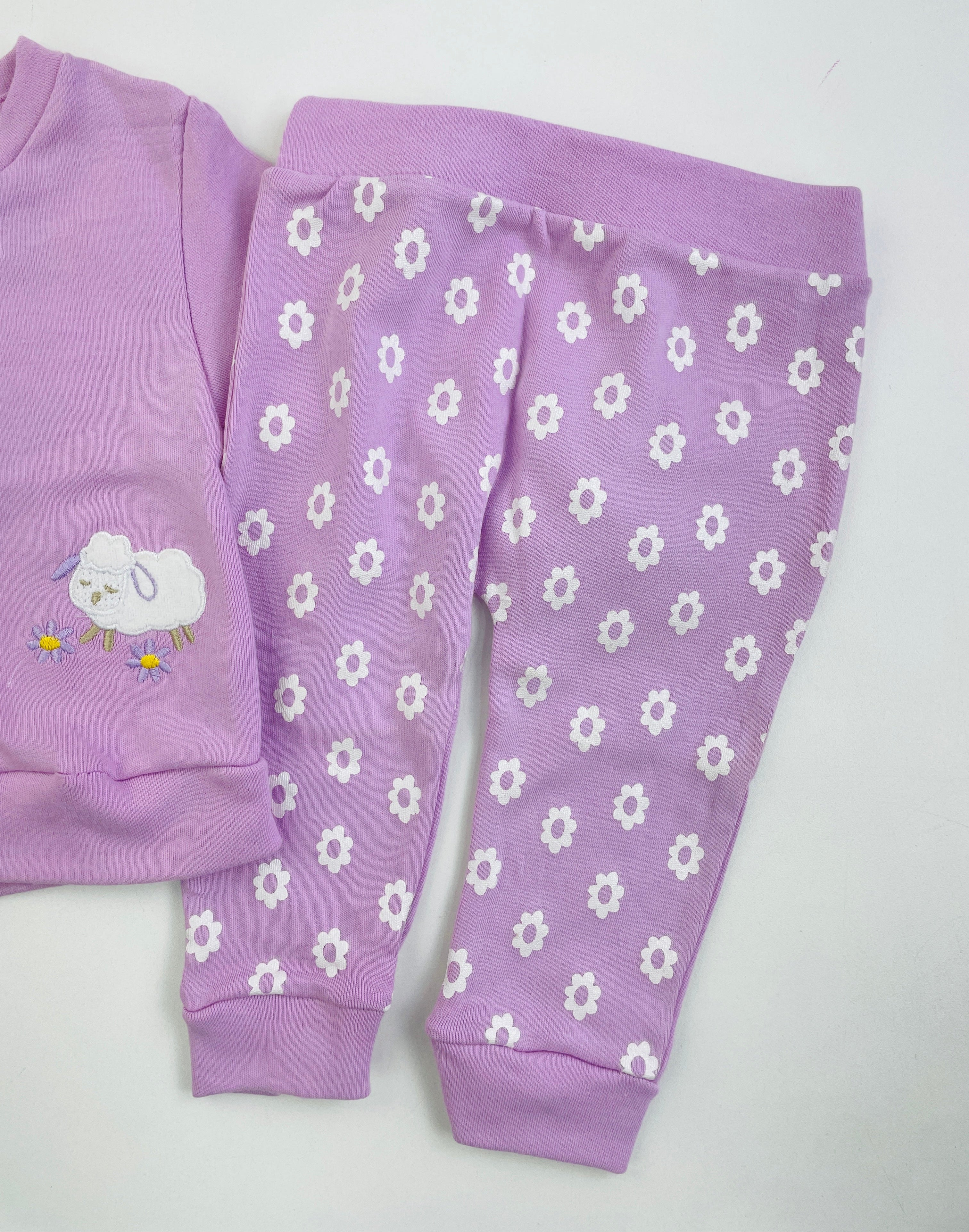 Conjunto Yuks Ovelinha Malha