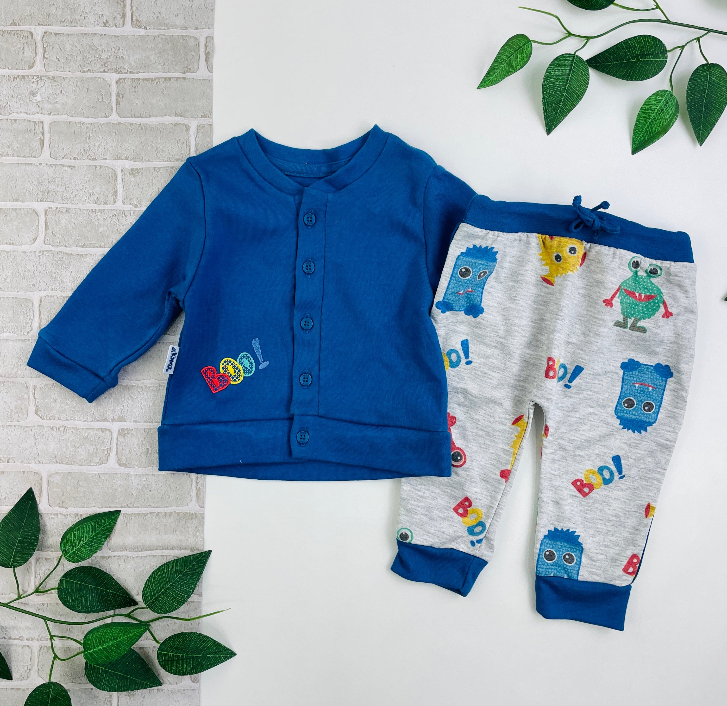 Conjunto Masculino Yuks Monstrinho