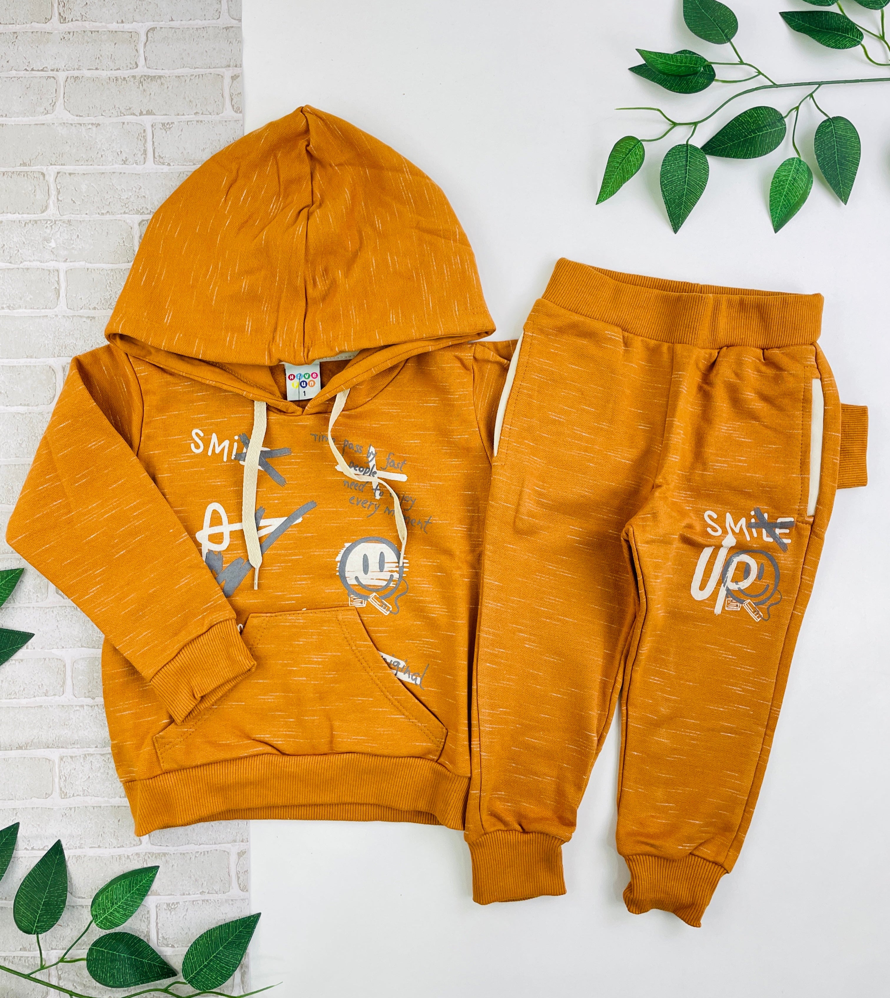 Conjunto Have Fun Emoji Moletom