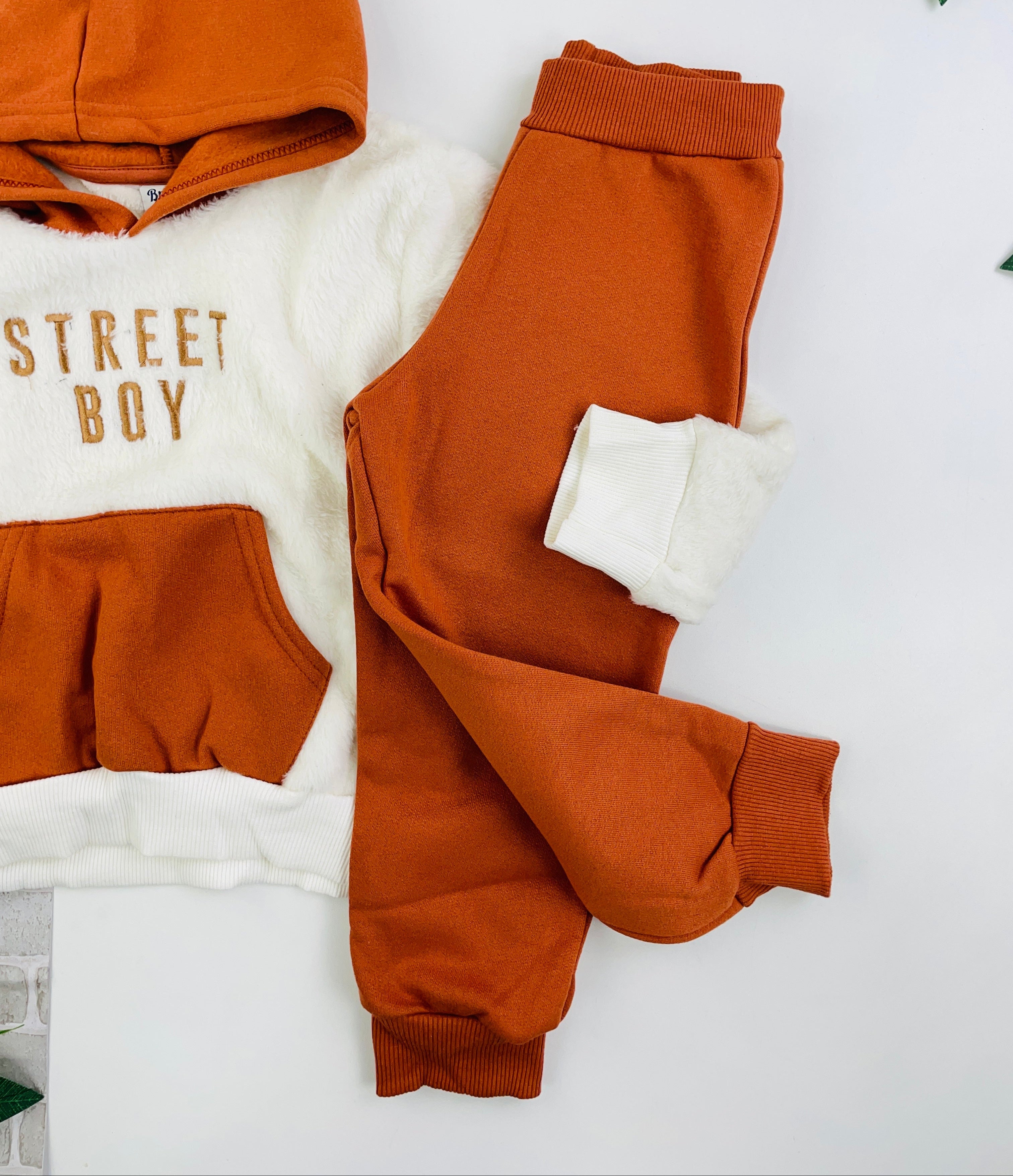 Conjunto Masculino Brincar E Arte Blusao Pelucia Fleece
