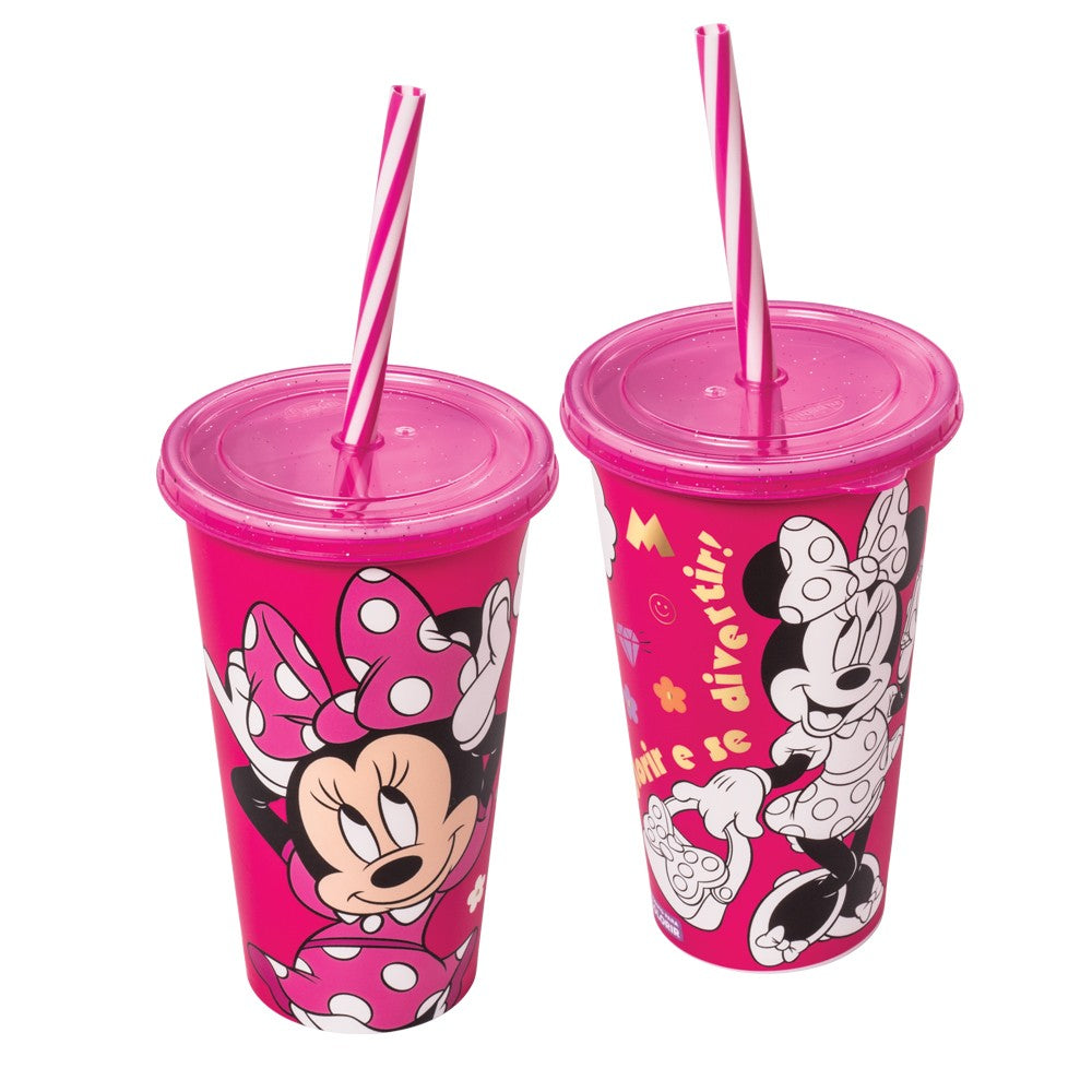 Copo Plasutil Refri Minnie 500 Ml