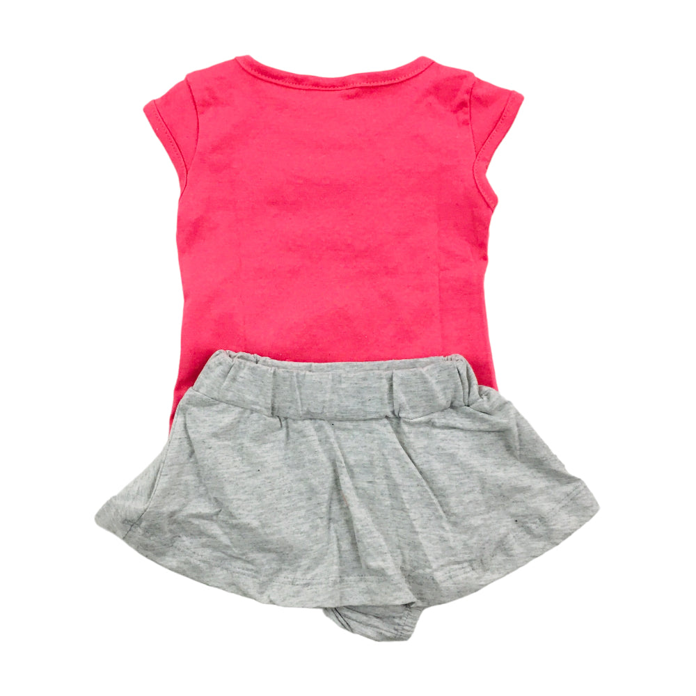 Conjunto Feminino Hrradinhos There Is Magic Blusa E Calcinha Saia