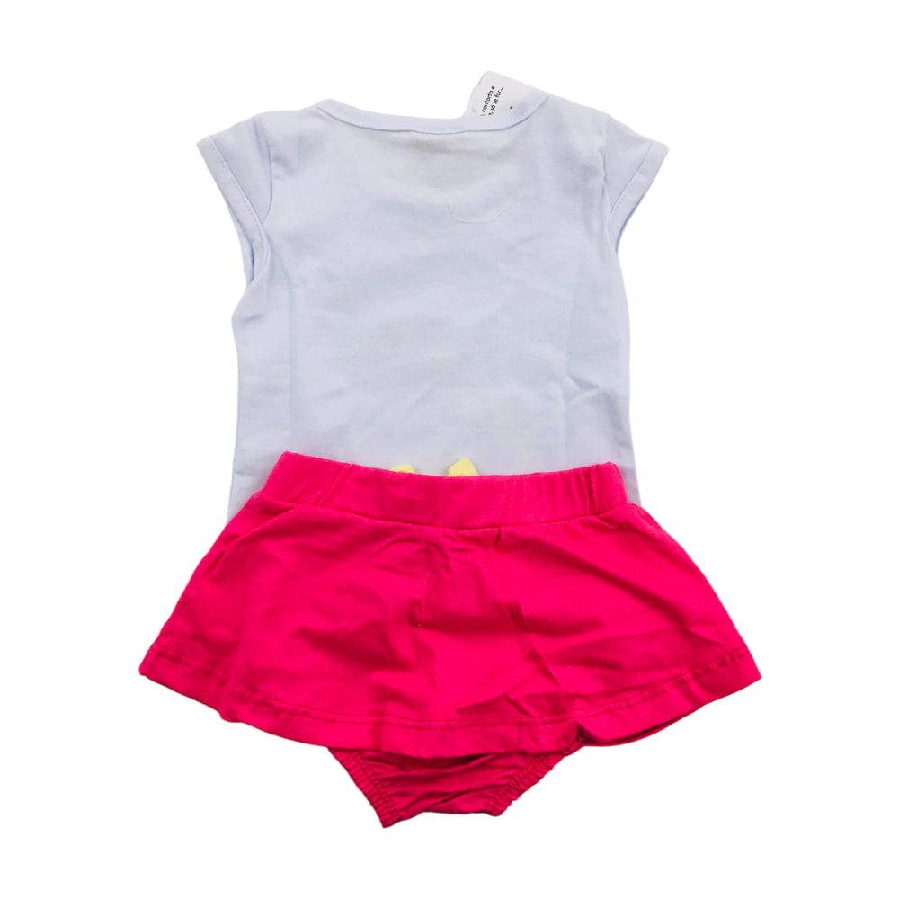Conjunto Feminino Hrradinhos There Is Magic Blusa E Calcinha Saia