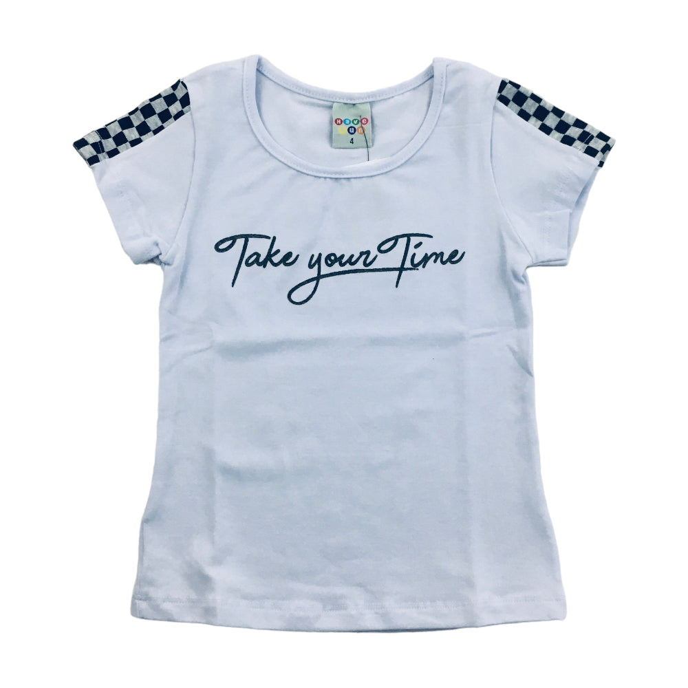 Blusa Feminina Have Fun Take Your Time Cotton