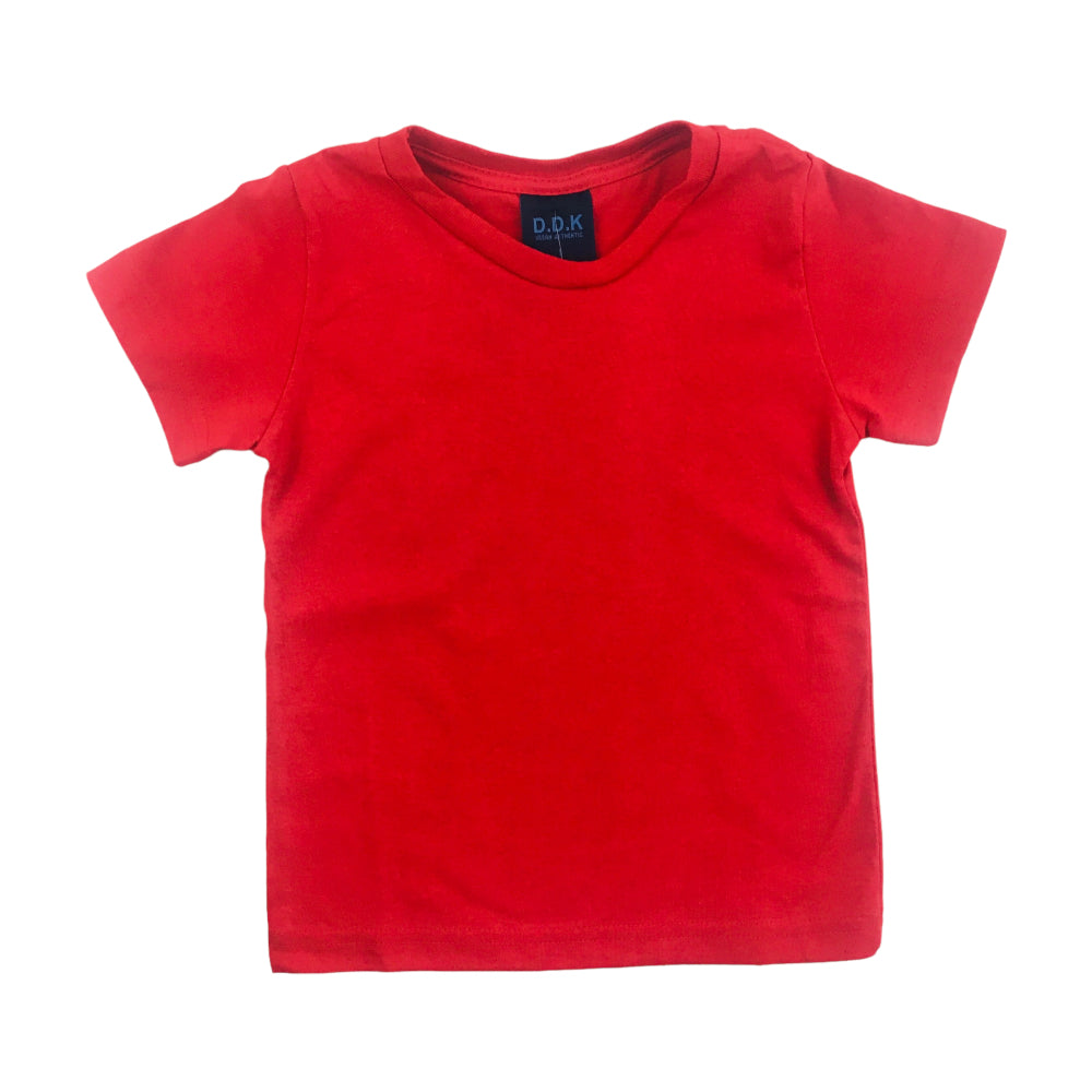 Camiseta Meia Manga Ddk Luli Malhas Basica Lisa