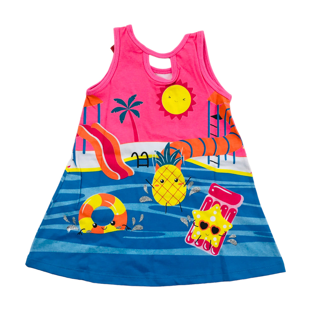Vestido Picsina Frutinhas Kyly