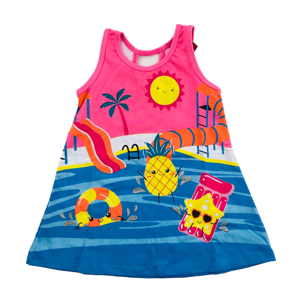 Vestido Picsina Frutinhas Kyly