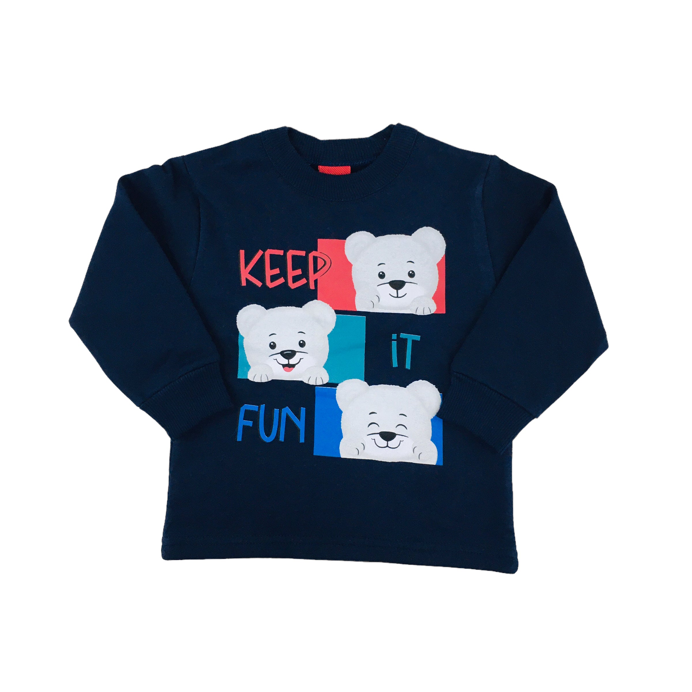 Conjunto Masculino Kyly Keep it Ursinhos