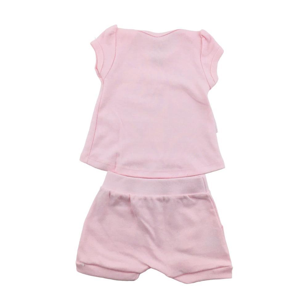 Conjunto Feminino Yuks Elefantinha Blusa Manga Curta E Short