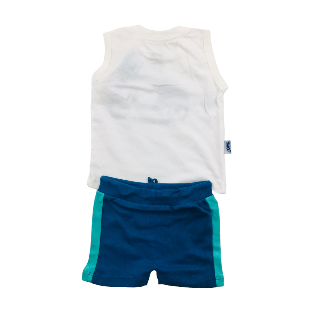 Conjunto Masculino Yuks Lambreta Regata E Bermuda