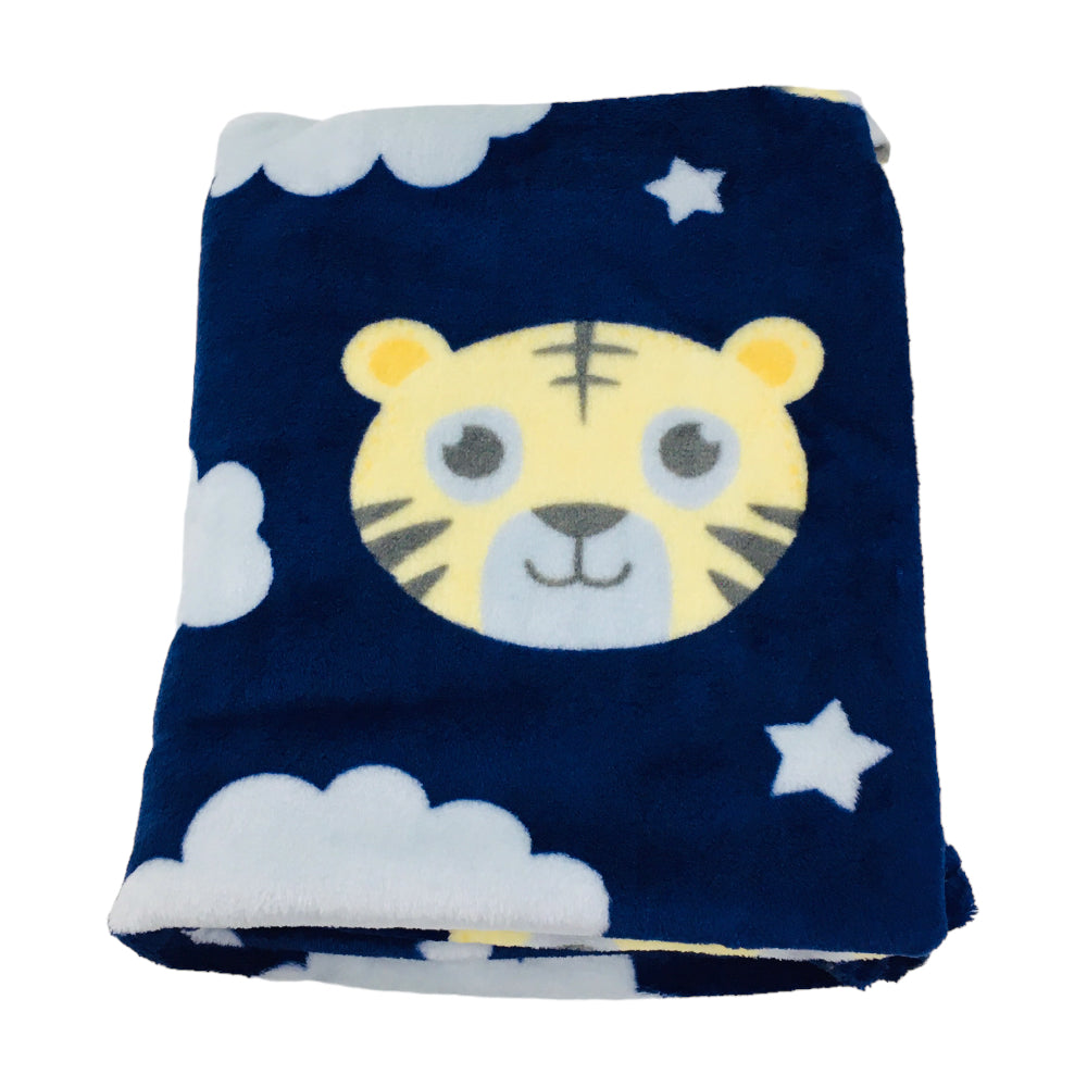 Cobertor Flannel Tiger Prime Baby 90X110CM Hazime Marinho