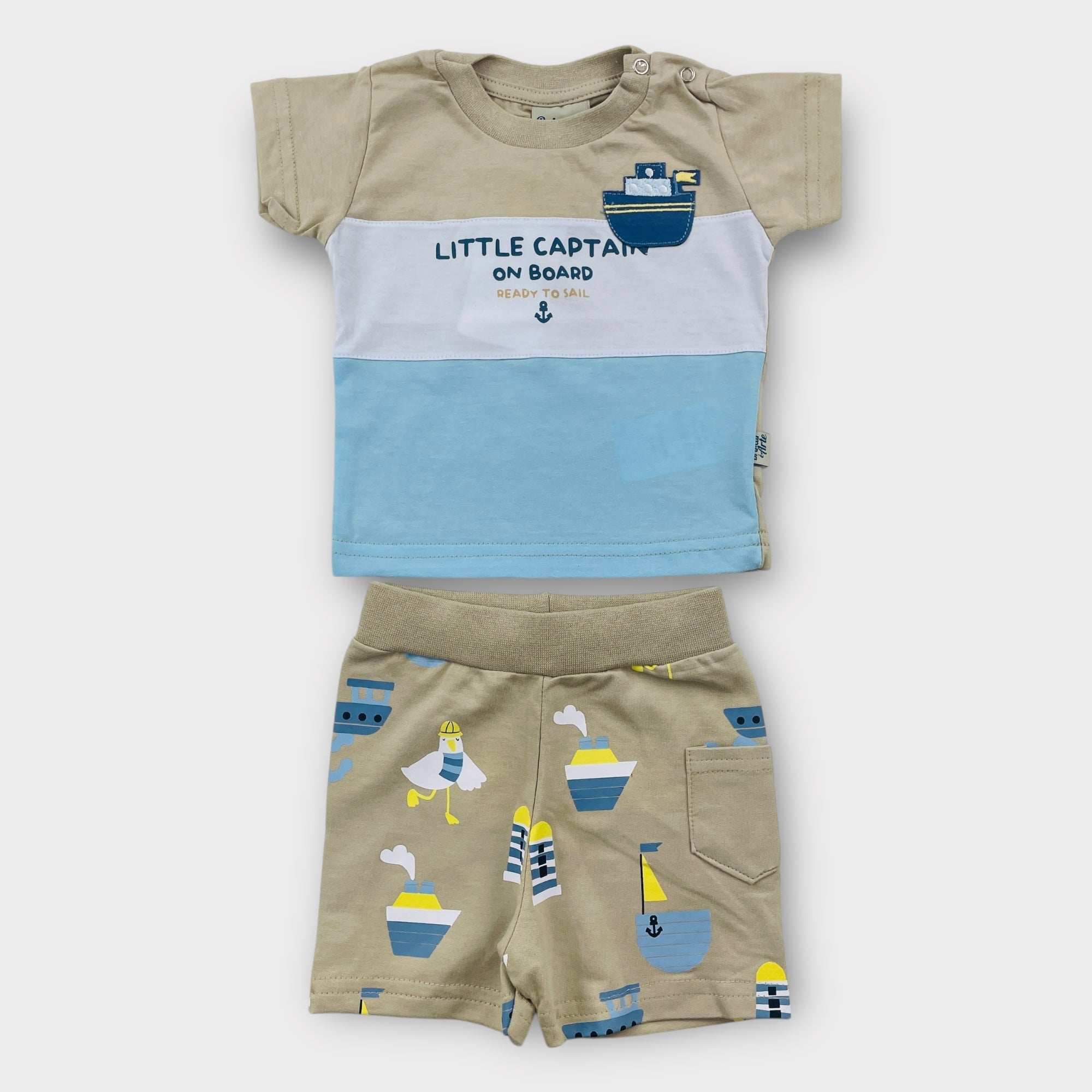 Conjunto Brincar é Arte Little Captain