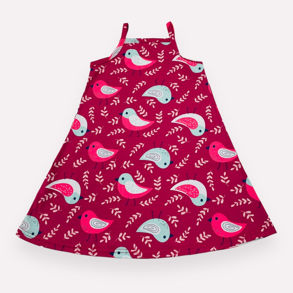 Vestido Kyly Pássaro
