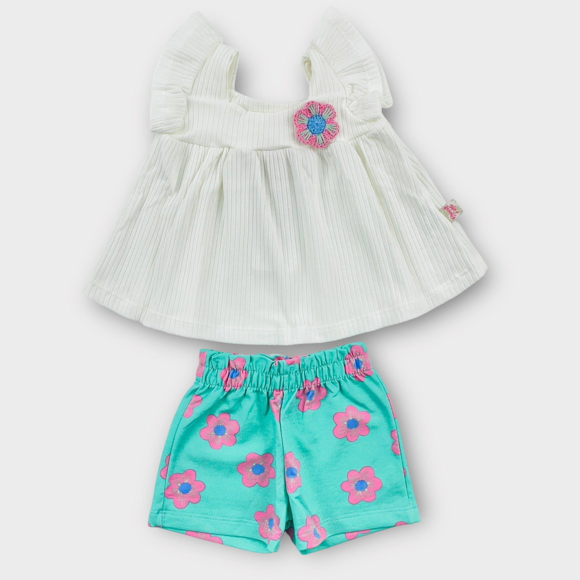 Conjunto Brincar é Arte Florzinha