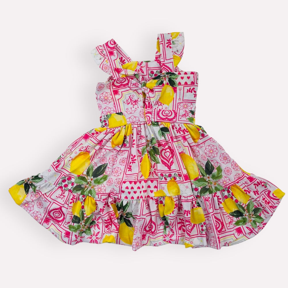 Vestido Brincar E Arte Limões