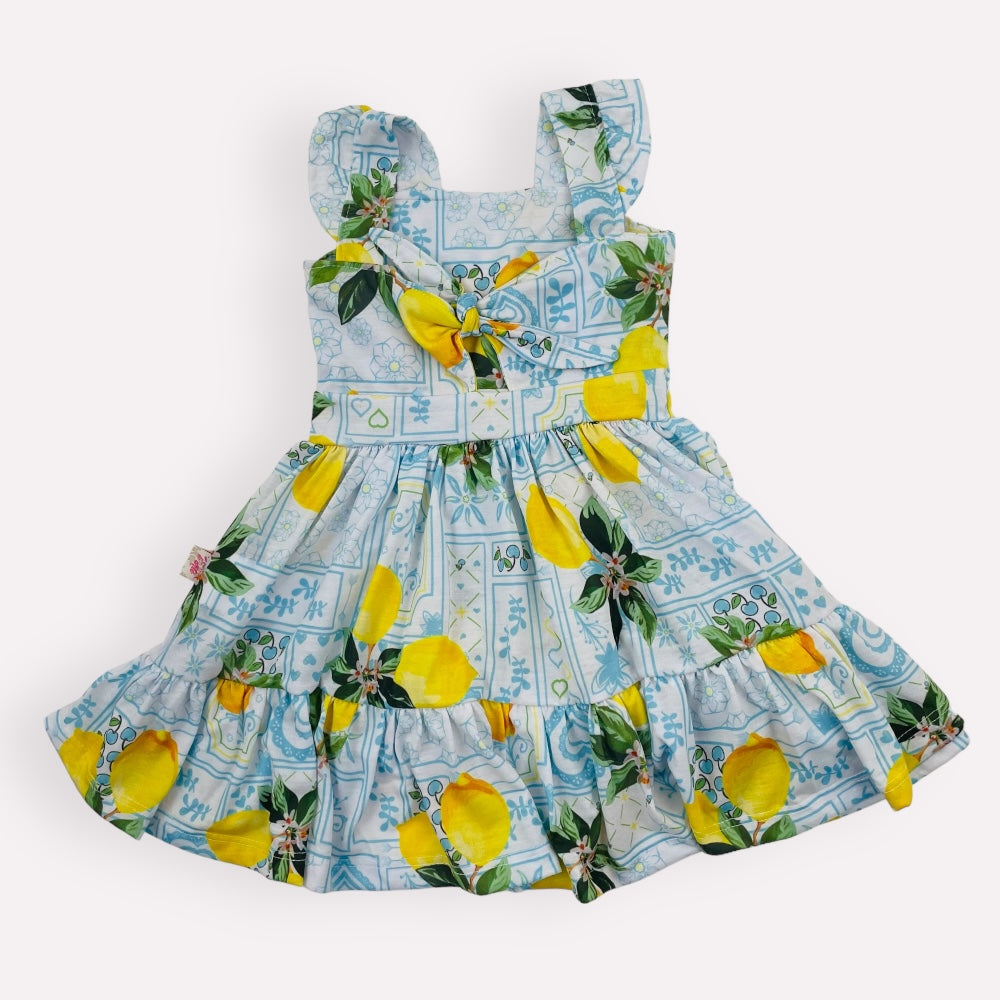 Vestido Brincar E Arte Limões