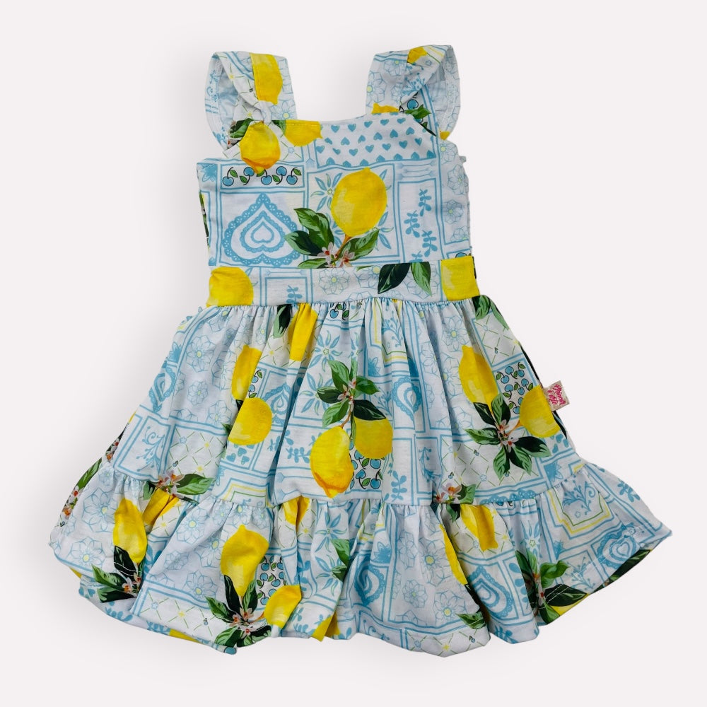 Vestido Brincar E Arte Limões