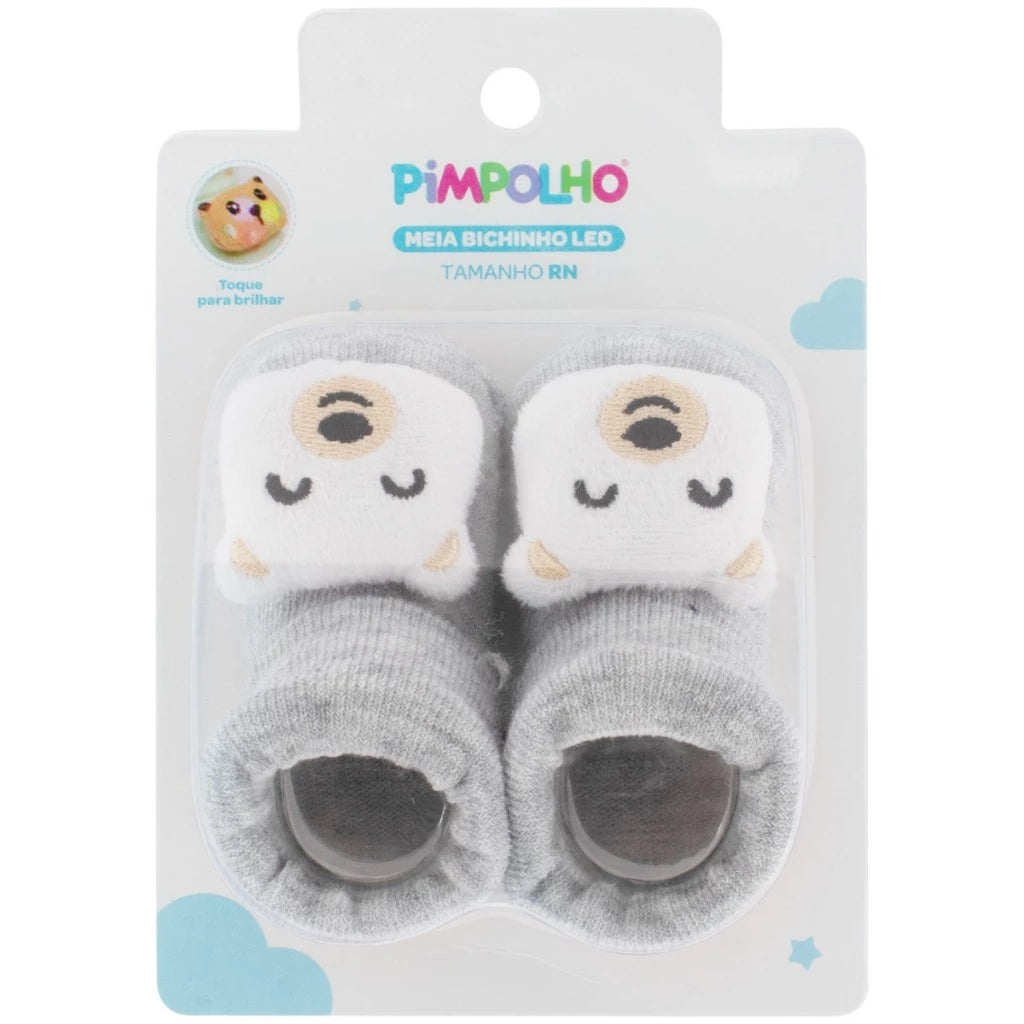 Meia Masculina Pimpolho Bichinho Led RN