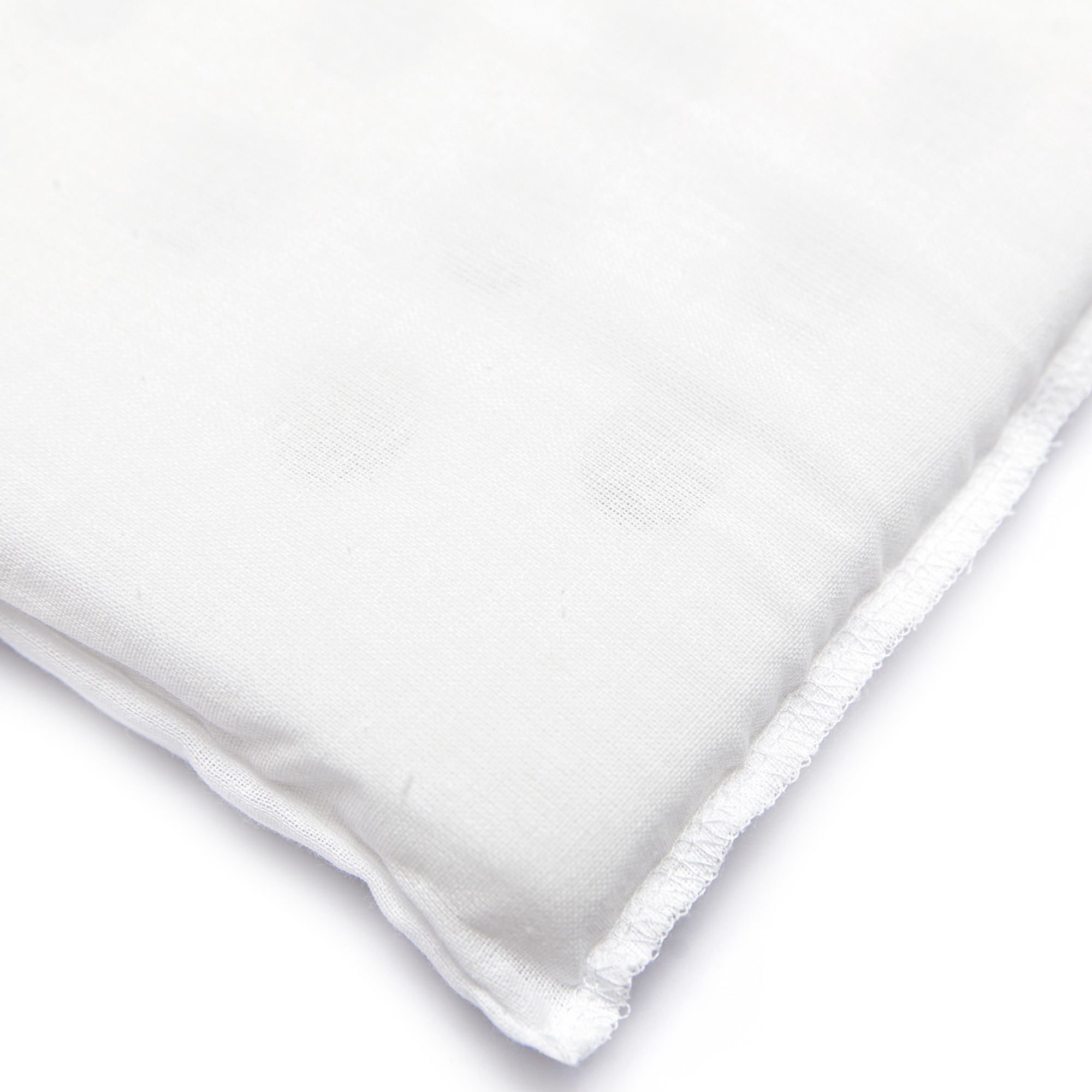 Travesseiro Papi De Espuma Com Furos Liso 29 X19 X3 Cm - Branco