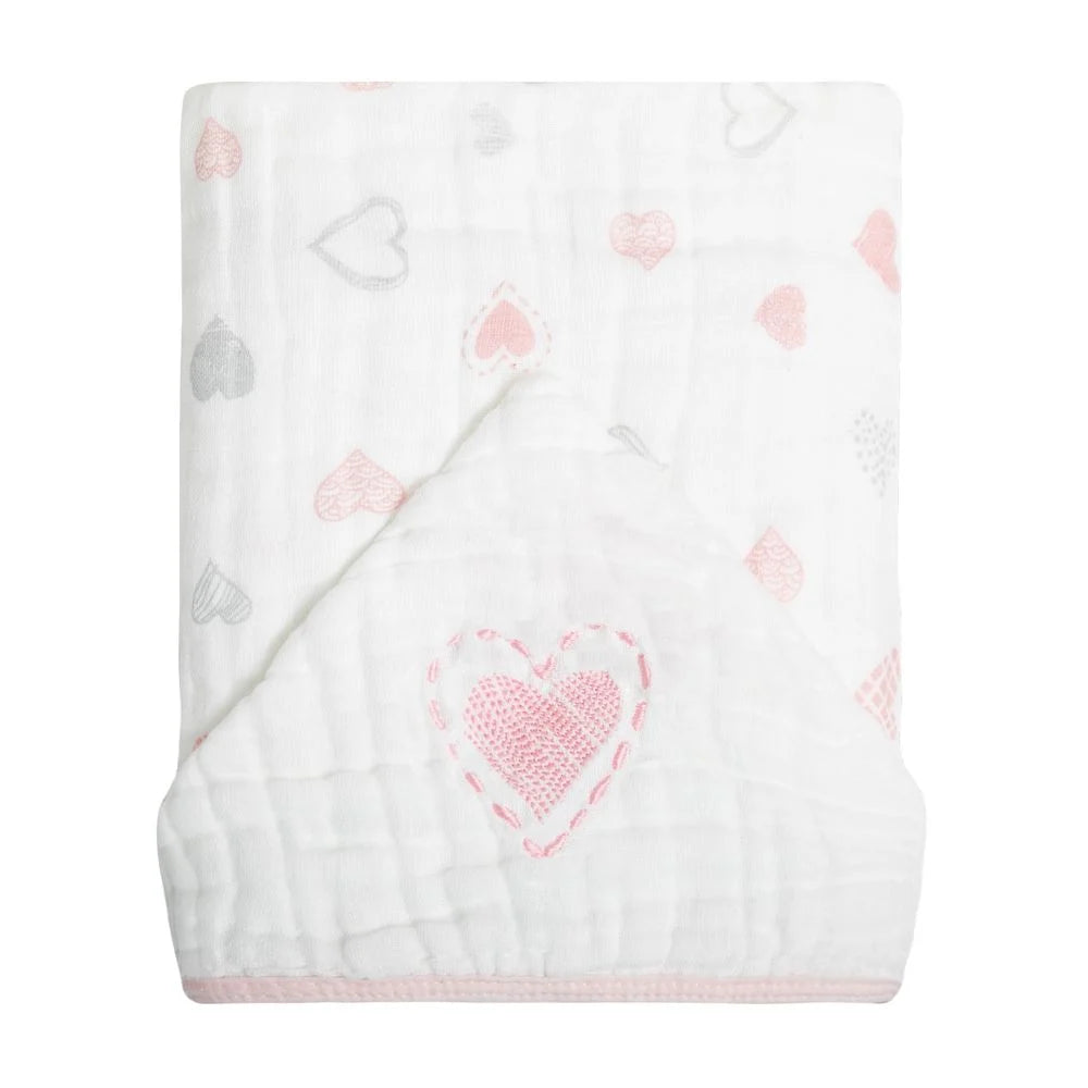 Toalha Fralda Com Capuz Romance Papi Soft