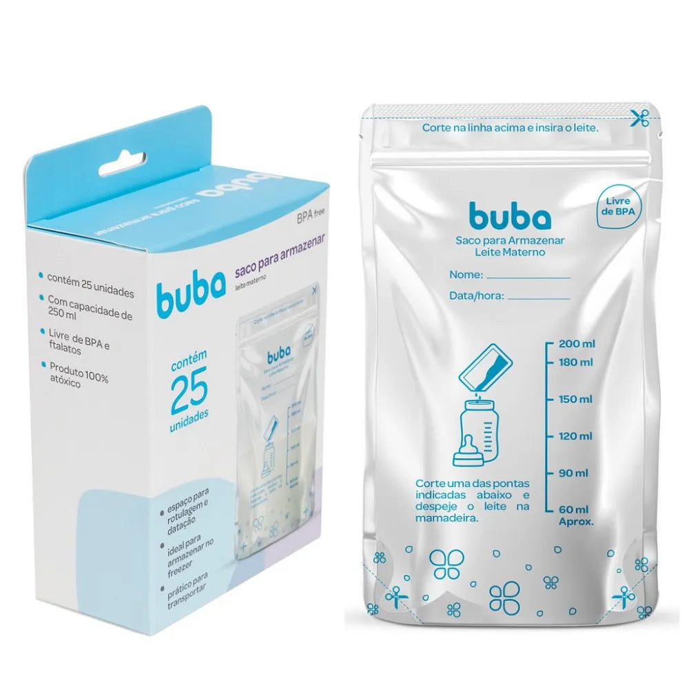 Saco Buba Para Armazenar Leite Materno