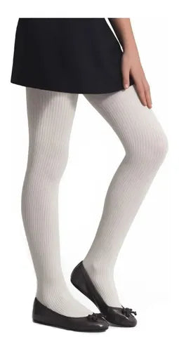 Meia Calca Infantil Canelada Fio 70 Selene