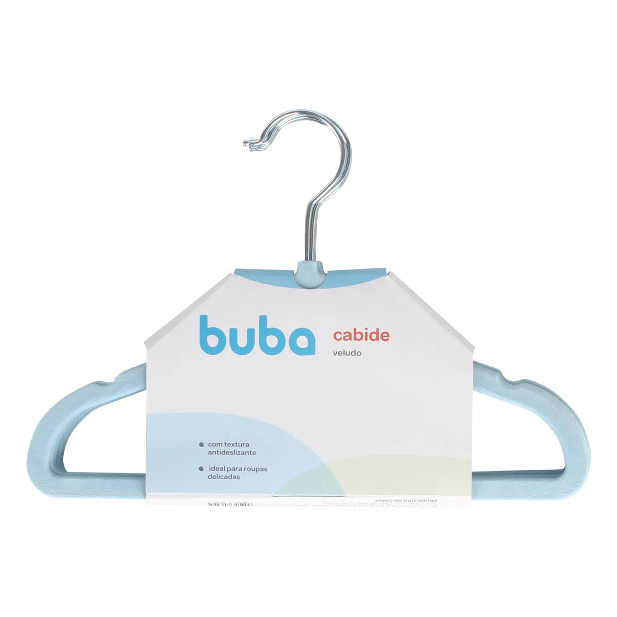 Cabide Buba Baby de Veludo com 05 unidades
