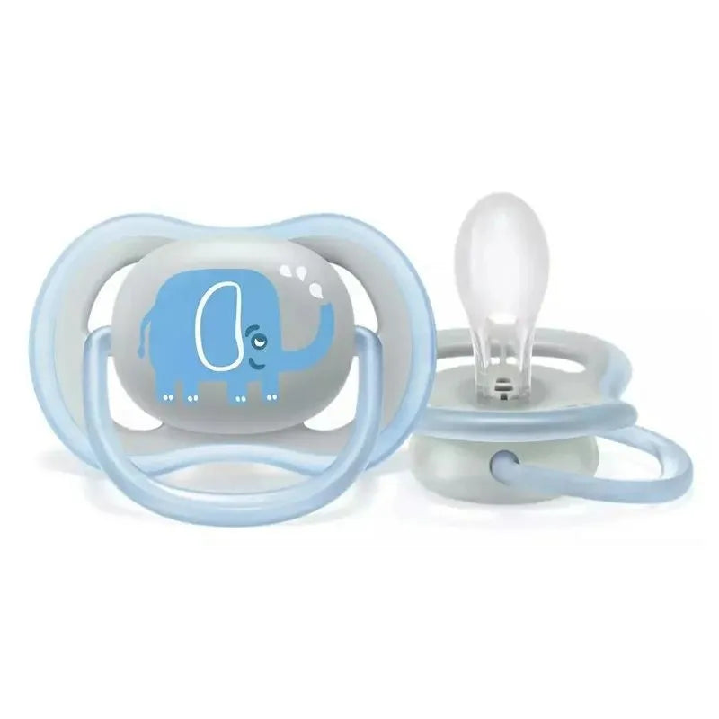 Chupeta Avent Ultra Air Elefante  6-18 M - Azul