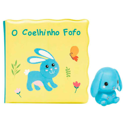 Kit Livrinho Buba De Banho E Coelhinho +6 M