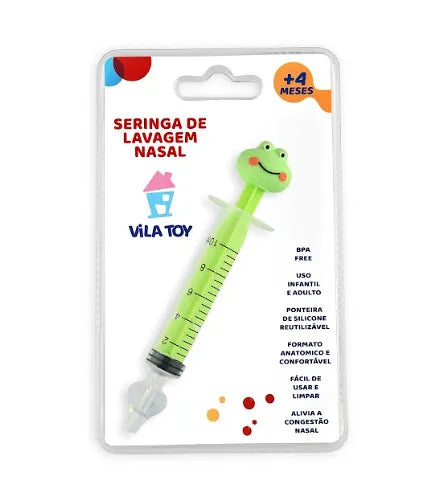 Seringa De Lavagem Nasal Vila Toy  +4 Meses