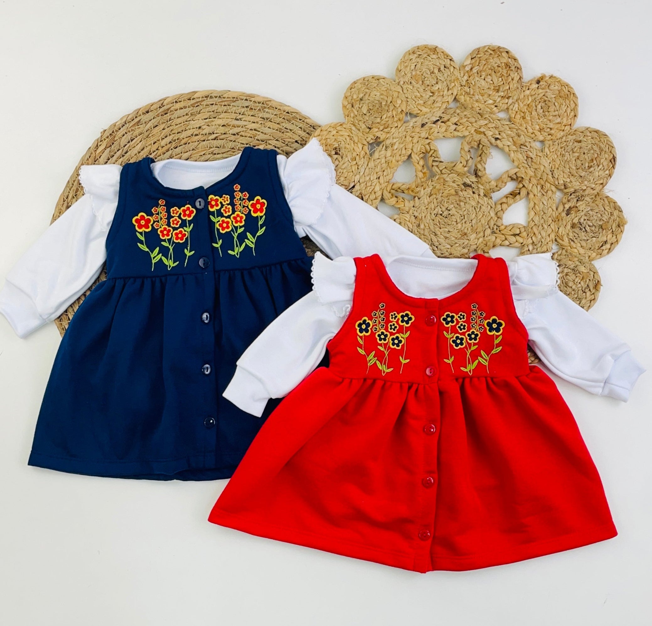 Vestido Brokinha Arranjo De Flores